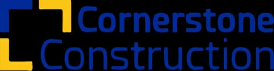 The Cornerstone Construction logo.