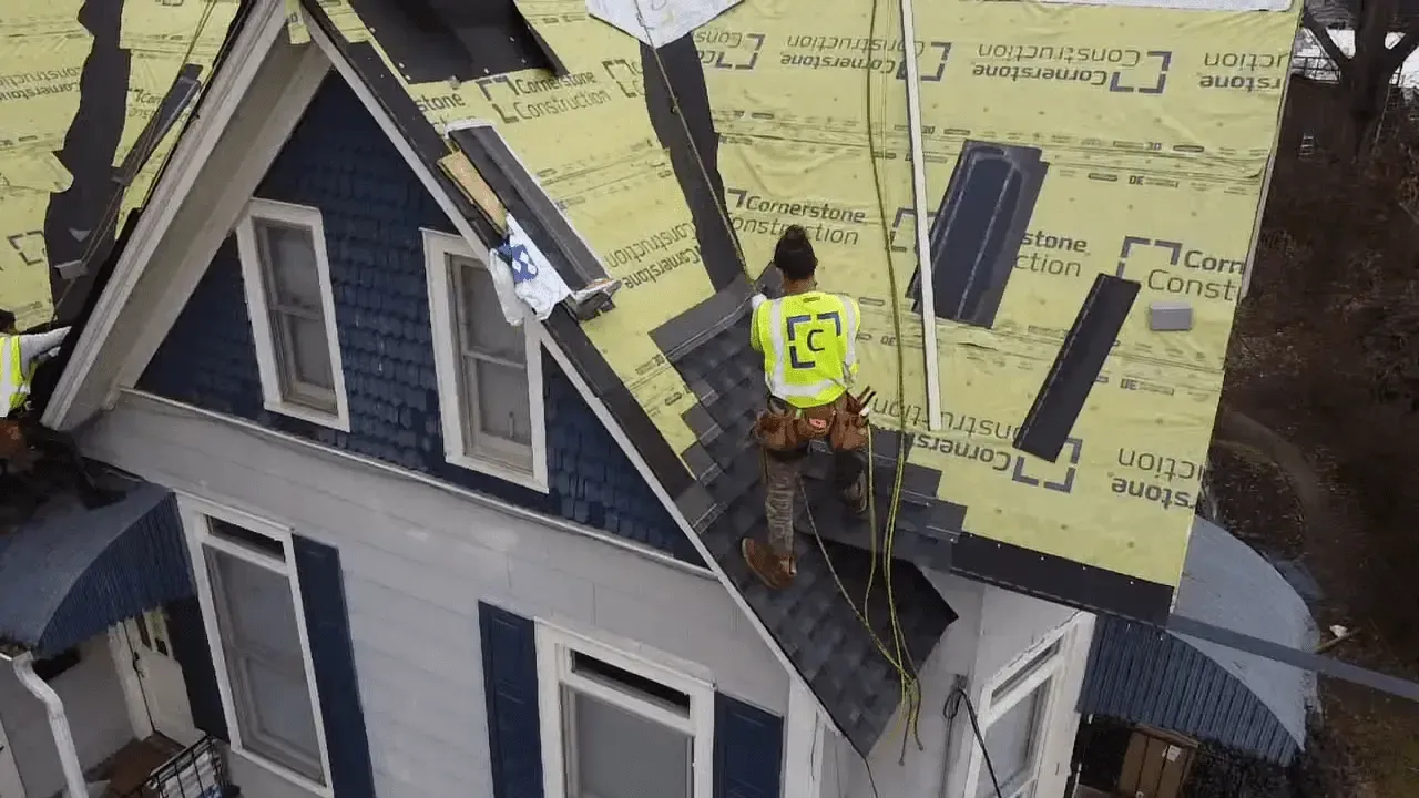 roof instillation